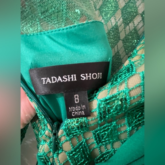 Tadashi Shoji Green Dress - Picture 5 of 6